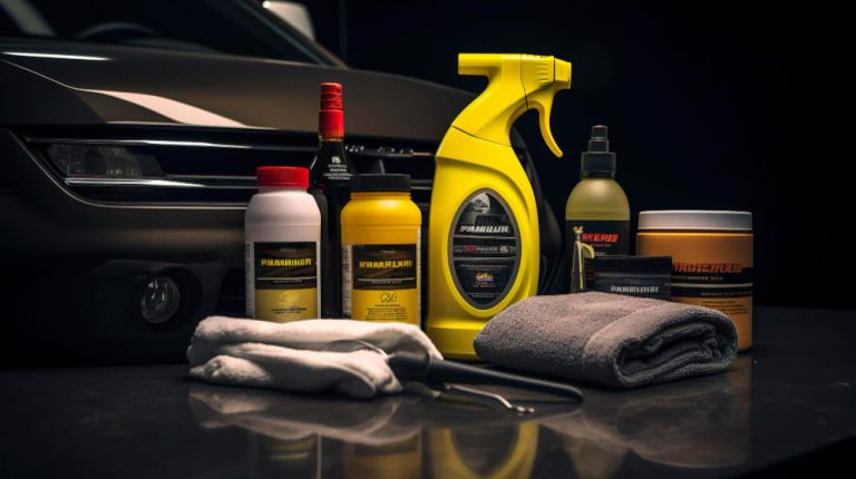 Productos de limpieza para el coche